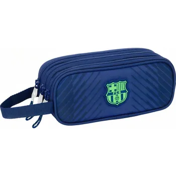 Penál FC Barcelona Školní pouzdro FC Barcelona, tmavě modré, tři kapsy