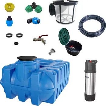 nádrž Aquanix Sestava zahrada Iris 8000 l Standard