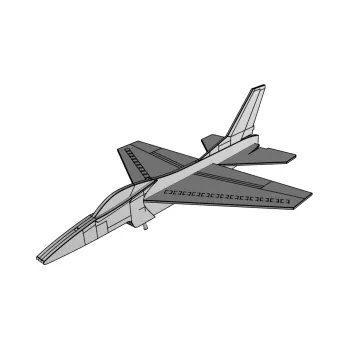 RC model letadla Házedlo balsa F-16