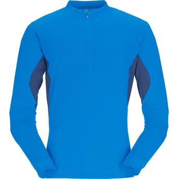 Pánské tričko Pánské triko Rab Sonic Ultra Zip Barva: Maya Blue/Tempest Blue, Velikost: S