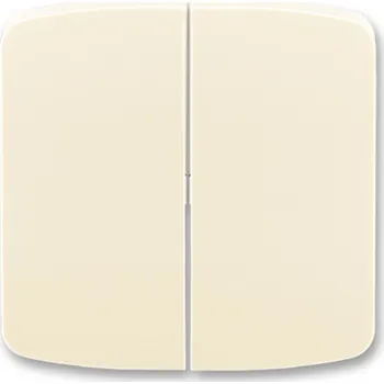 vypínač a zásuvka Kryt dělený pro smart switch ABB Tango 6221A-A01010 C slonová kost