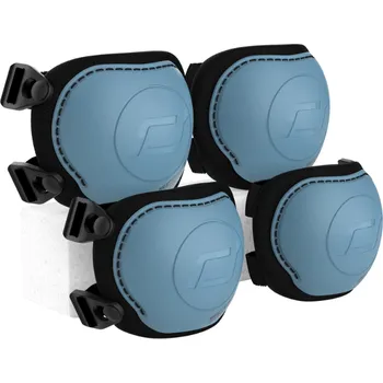 Odrážedlo Scoot & Ride Chrániče S ocelová modrá