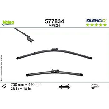 List stěrače VALEO 577834