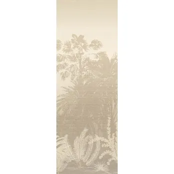 Tapeta Masureel Vliesová obrazová tapeta na zeď, šedo-béžová, palmy, DGZON1013-300, Amazone, Masureel, velikost 1,06 x 3 m