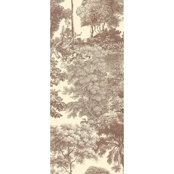 Tapeta Masureel Vliesová obrazová tapeta na zeď, hnědá, les, stromy, DGSAL1044-260, Amazone, Masureel, velikost 1,27 x 2,6 m