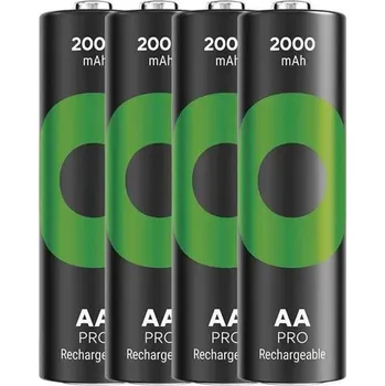 Článková baterie Baterie AA (R6) nabíjecí 1,2V/2000mAh GP Recyko Pro Professional 4ks