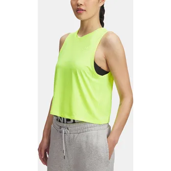 Dámské tílko Under Armour Vanish Energy Crop Tank 1383654-731 Žlutá XS