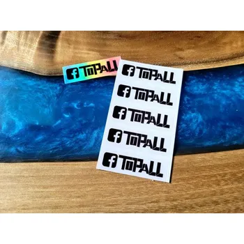 Samolepící dekorace ToPaLL Holografický Poloprůhledný - syntetický film Počet ks v balení: 5ks/bal