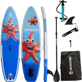 Paddleboard Paddleboard SUN REFLECTIONS 8'2'' star - nafukovací - varianta: s pumpou