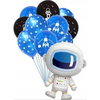 Balónek Fóliový balónek Kosmonaut s kyticí V12