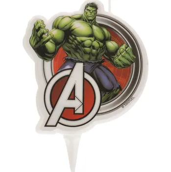 Svíčka Svíčka na dort Hulk