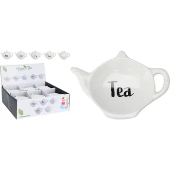 Varná konvice Podčajník 1ks KONVIČKA bilá, x cm, mix druhů, porcelán