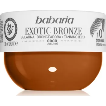 Samoopalovací přípravek Babaria Tanning Jelly Exotic Bronze tělový gel pro intenzivní opálení 300 ml