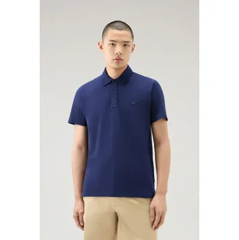 POLOKOŠILE WOOLRICH ICE COTTON POLO MARITIME BLUE