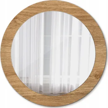 Zrcadlo Nástěnné Zrcadlo do Koupelny Textura dřeva 70 cm