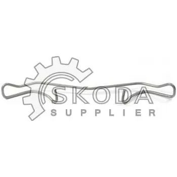 Přislušenství brzdového systému Sada příslušenství, obložení kotoučové brzdy ŠKODA Original OEM 1K0615269