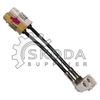 Auto elektroinstalace Adapter pro kabel antenní ŠKODA Original OEM 1Z0051551A