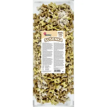 Pamlsek pro psa Akinu Kostičky sušenka pamlsek pro psy 2,2 cm 1 000 g