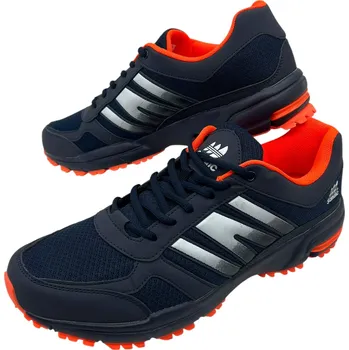 Pánské tenisky Sandic Pánské modré nadměrné tenisky se šněrováním 01 Barva: Modrá, Velikost: 47