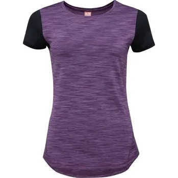 Dámské tričko Dámské tričko LOAP MARIA XL Fialová, Černá