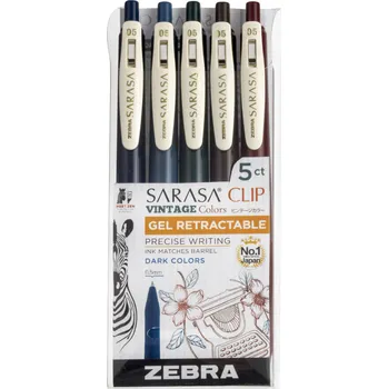 Zebra Sarasa Clip Gel Vintage