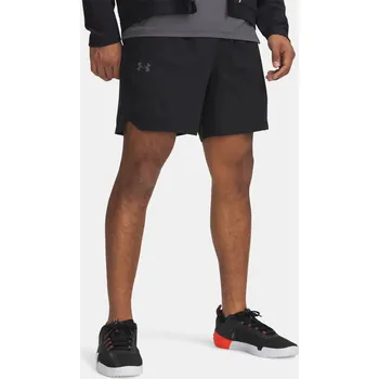 Pánské kraťasy Pánské kraťasy Under Armour Vanish Woven 6in Graphic Sts - černé Velikost: S