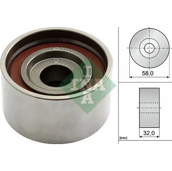 Napínací kladka, ozubený řemen Schaeffler INA 531 0582 10