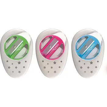 Ořezávátko Keyroad Cappy, blistr, 2v1, mix barev