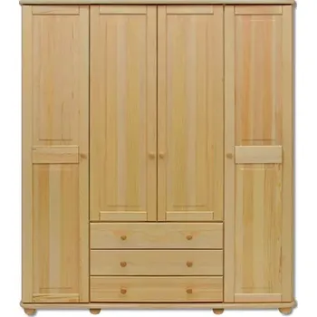 Šatní skříň DREWMAX SF129 165 cm borovice