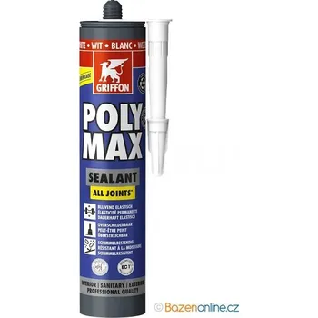 Univerzální tmel Griffon Polymax Sealant šedý průhledný 280 ml