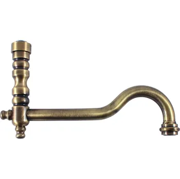 Vodovodní baterie RAV Slezák - RETRO - Ramínko kulaté , Stará mosaz (Bronz) SR0165SM SR0165SM