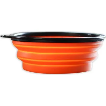 Miska pro psa Akinu skládací miska oranžová 800ml