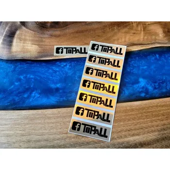 Samolepící dekorace ToPaLL Lesklý Zlatý - syntetický film Počet ks v balení: 10ks/bal