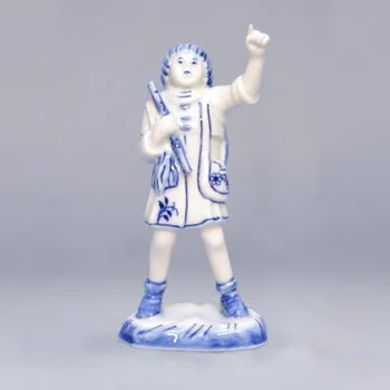 Jednorázové nádobí Cibulák Chlapec s píšťalkou 14cm Originál Český porcelán Dubí 2. jakost