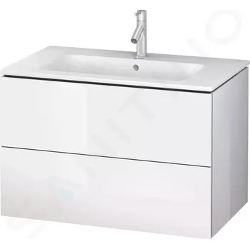 Koupelnový nábytek Duravit L-Cube Umyvadlová skříňka 55x82x48 cm, 2 zásuvky, lesklá bílá, LC624102222
