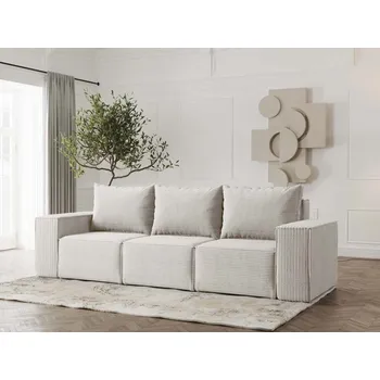 Pohovka Rozkládací pohovka Lea - Krémová 100