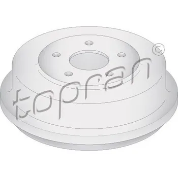 Brzdový buben Brzdový buben TOPRAN (HANS PRIES) 302 250