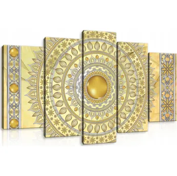 Obraz Obraz do ložnice MANDALA foto velký triptych 100x60