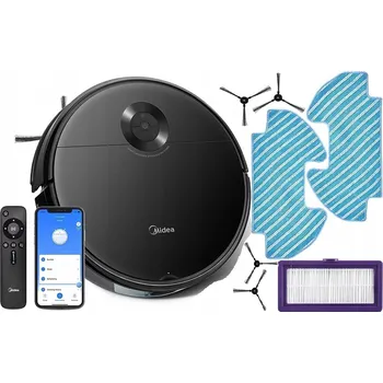 Robotický vysavač Černý Uklízecí robot Midea VCR09B