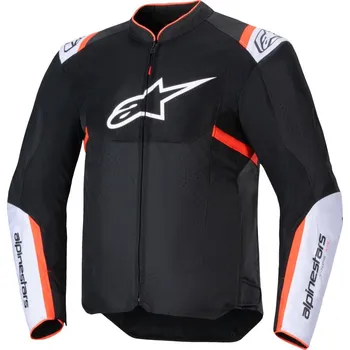 Moto bunda Bunda na motorku ALPINESTARS T-SPS AIR V2 (černá/bílá/červená fluo) 2025