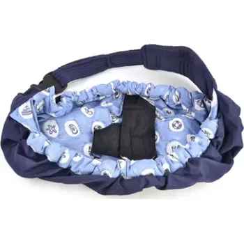 Nosítko pro novorozence (0-10 měsíců) - červená/modrá Barva: modrá (Blue Flower)