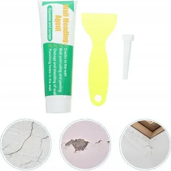 Vrták OPRAVNÁ PASTA OTVORŮ VE STĚNĚ OMÍTKA SUCHÝ KRÉM TMEL PROSTŘEDEK NA MALTY OPRAVA