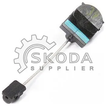 Bowden s příchytkou ŠKODA Original OEM 1J3837069B