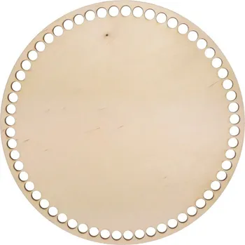 Dřevěné dno pro výrobu košíků Ø22 cm