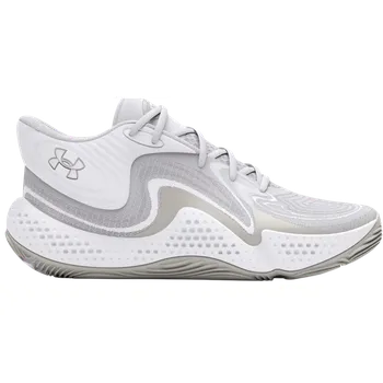 Pánské tenisky Basketbalové boty Under Armour UA Spawn 6 Mid-WHT 3027647-102 Velikost 45 EU | 10 UK | 11 US | 29 CM