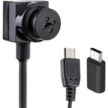 Secutek OTG knoflíková minikamera pro živé streamování s USB-C