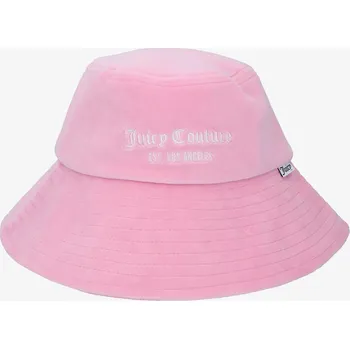 Čepice Juicy Couture VELOUR LONG BRIM BUCKET HAT ONE SIZE 186509