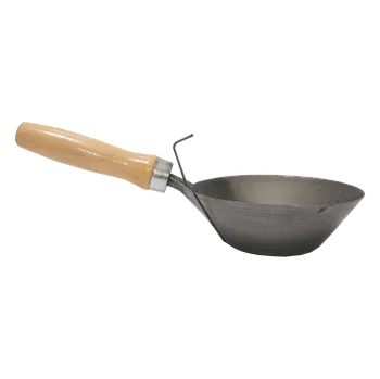 Zdenické nářadí TOPTRADE naběračka s rukojetí, ocelová, O 210 mm (TOPTRADE naběračka s rukojetí, ocelová, O 210 mm)