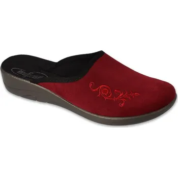Dámské pantofle 552D018 36 -dámské pantofle Befado JULA ZŠ červené Velikost: 40