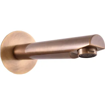 Vodovodní baterie RAV Slezák - SEINA - Výtok ze stěny, Stará mosaz (Bronz) TSE001SM TSE001SM